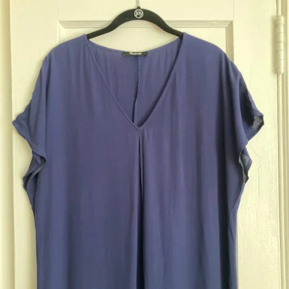 Madewell Navy Blue Moment T-Shirt dress size L - Picture 4 of 8